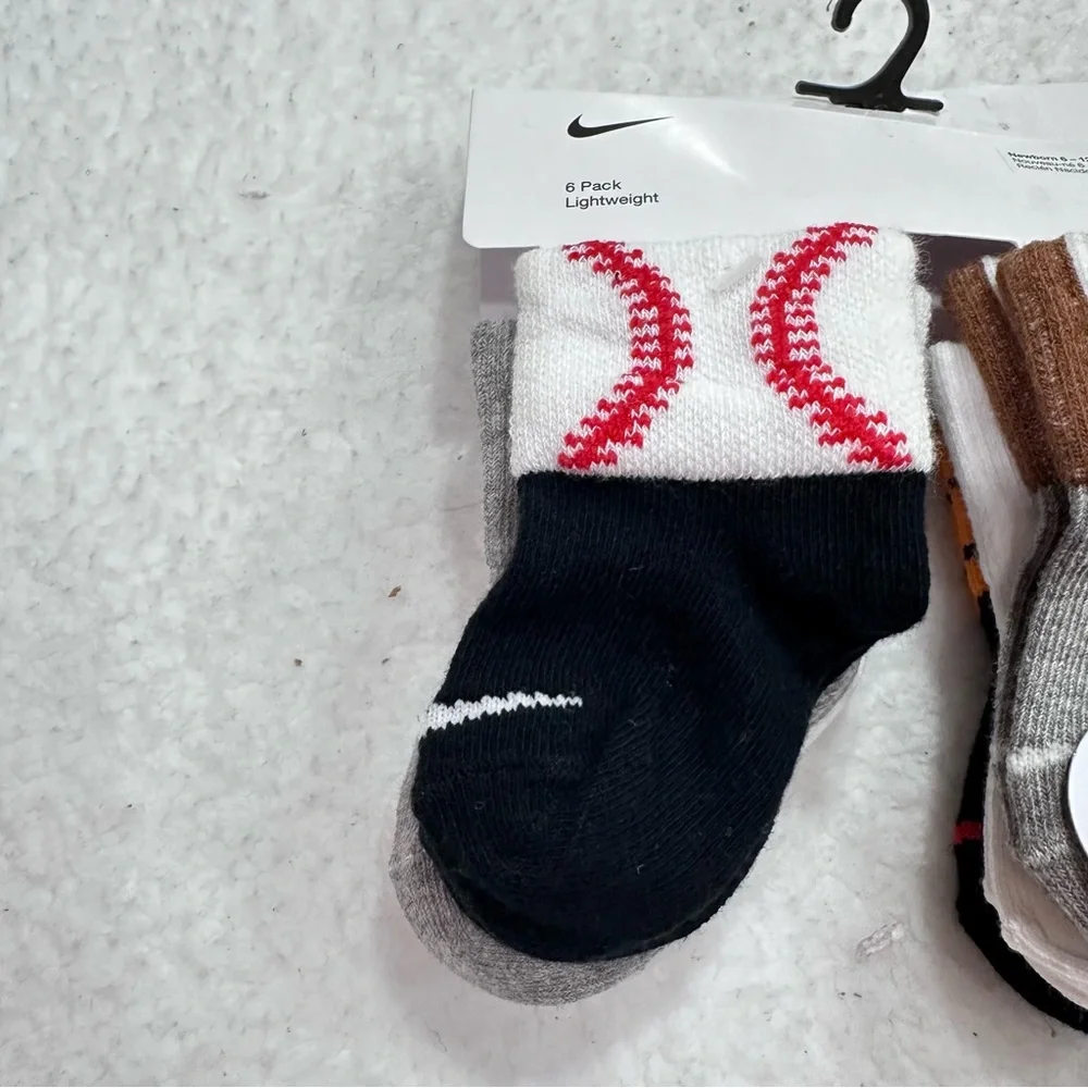 Baby Nike Sports-Themed Socks